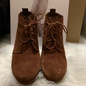 Wedge booties